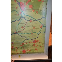 thumb-Vintage topografie schoolkaart Randstad Holland-2