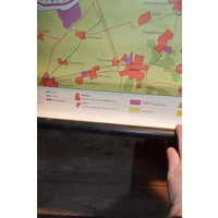 thumb-Vintage topografie schoolkaart Randstad Holland-4
