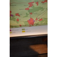 thumb-Vintage topografie schoolkaart Randstad Holland-6
