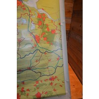thumb-Vintage topografie schoolkaart Randstad Holland-7