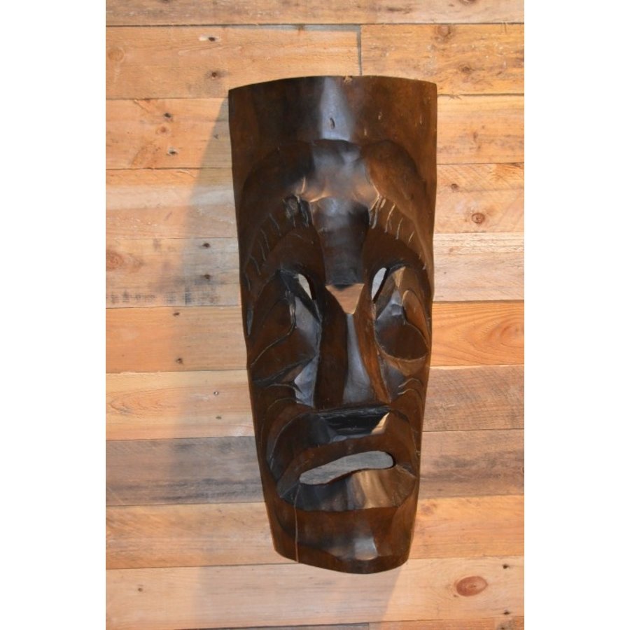 Groot Afrikaans masker van tropisch hout-1