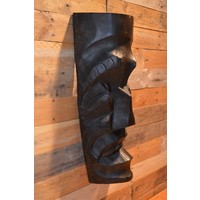 thumb-Groot Afrikaans masker van tropisch hout-2