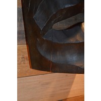 thumb-Groot Afrikaans masker van tropisch hout-3