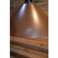 thumb-Retro metalen hanglamp bruin van kleur-4