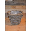 LoodsVol, Tweedehands Plantenmandje van Japans riet gemaakt