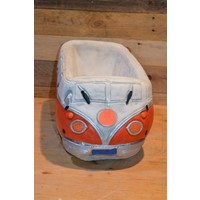 thumb-Betonnen beeld ouderwetse bus – Bloembak tuinornament-2