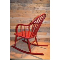 thumb-Edsby Verken schommelstoel rood Zweden-3