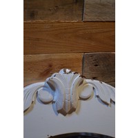 thumb-Brocante spiegel met facetglas en schapjes-5