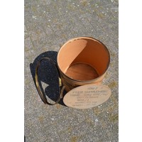 thumb-Vintage kartonnen transport ton met multiplex deksel-4