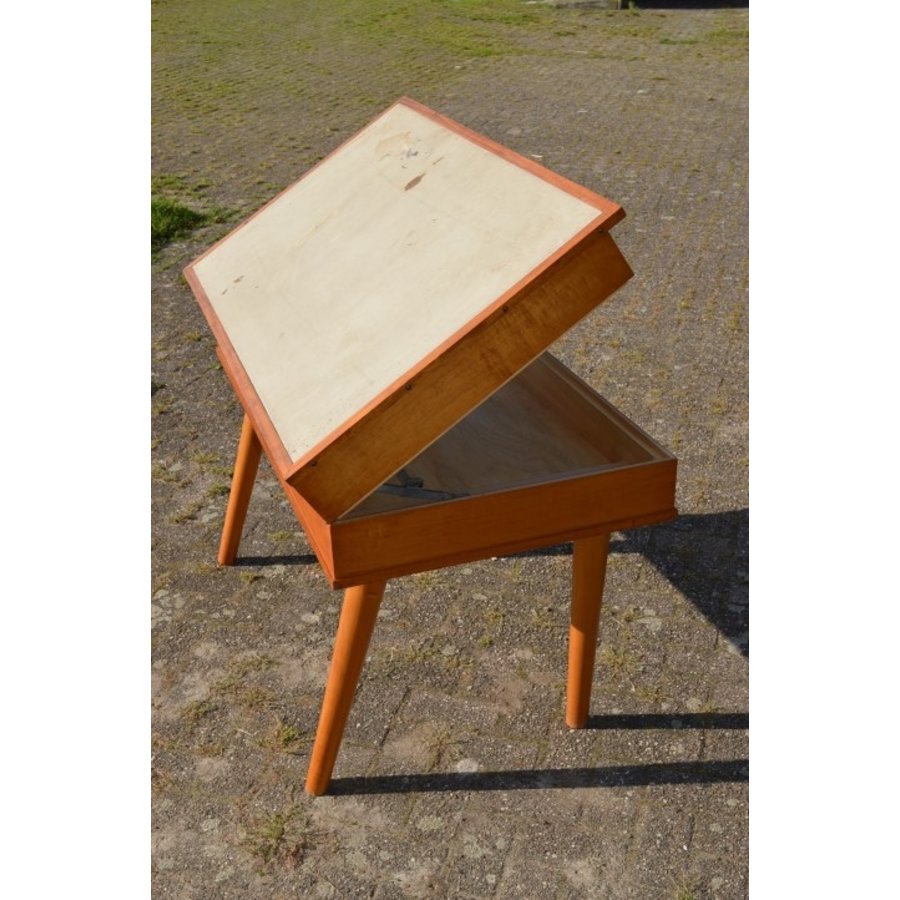 Retro tekentafel klepbureau van Herman Stegeman-4