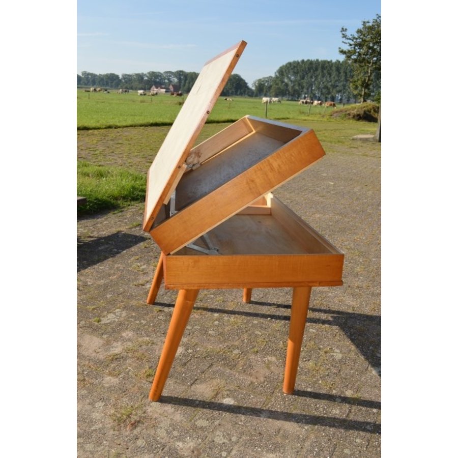 Retro tekentafel klepbureau van Herman Stegeman-1