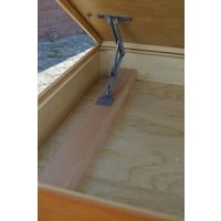 thumb-Retro klepbureau van massief eikenhout door Herman Stegeman-6