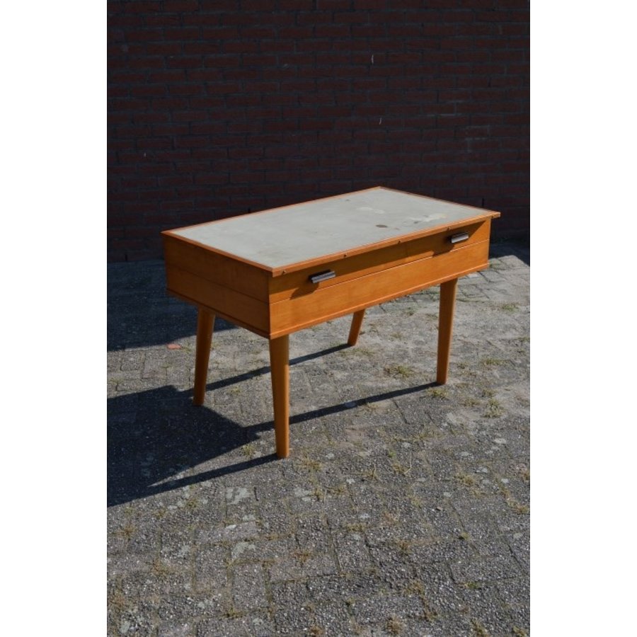 Retro tekentafel klepbureau van Herman Stegeman-8