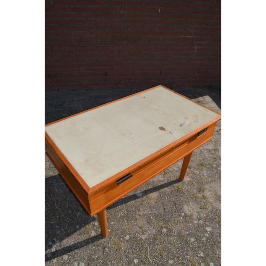Retro tekentafel klepbureau van Herman Stegeman-9