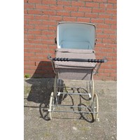thumb-Retro kinderwagen met afneembare reiswieg-3