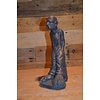 LoodsVol, Tweedehands Opa Platvoet fantasiefiguur met grote voeten in oud brons