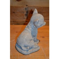 thumb-Zittende Chihuahua van beton met sprekende blik-3