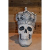 LoodsVol, Tuinbeelden Koninklijke schedel met kroon