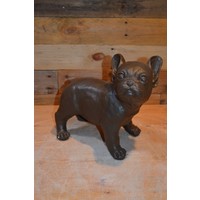 thumb-Betonnen Franse Buldog – gestileerd showmodel in bruine kleur-1