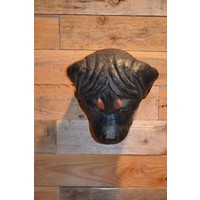 thumb-Rottweiler honden kop wanddecoratie-2