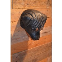 thumb-Rottweiler honden kop wanddecoratie-4