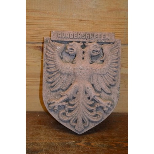 Historische wapenplaat Gundershoffen 