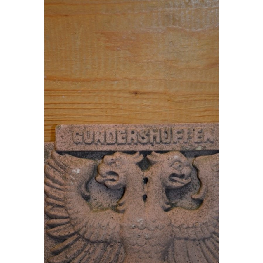 Historische wapen plaat uit Gundershoffen-2