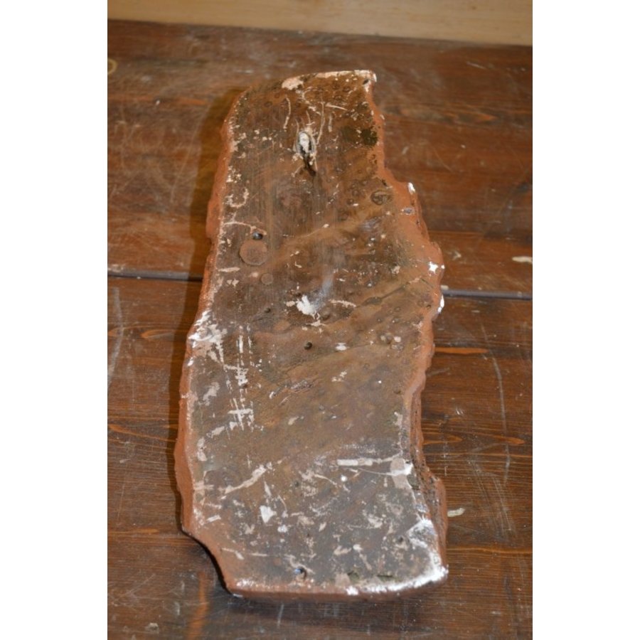 Vintage Jantje Trommel wandbord van gips-4