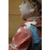 thumb-Vintage jongen met gieter en plantenbak-3