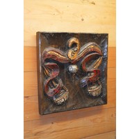 thumb-Wandbord met houtsnijwerk-2