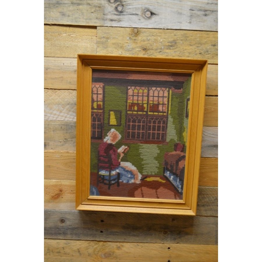 Schilderij borduurwerk-1