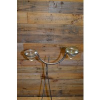 thumb-Metalen design kandelaar met 2 glazen houders-3