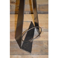 thumb-Metalen design kandelaar met 2 glazen houders-4