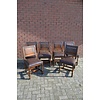 LoodsVol, Tweedehands Eiken eetkamerstoelen set van 6