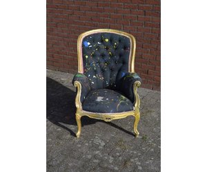 Vermindering medley kans Kunstzinnige barok fauteuil │ peuterspeelzaal stoel │ Loodsvol.com -  Loodsvol.com