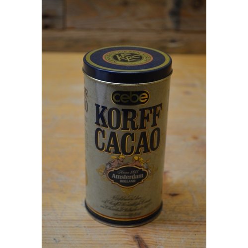 Korff cacao blikje van cebe 