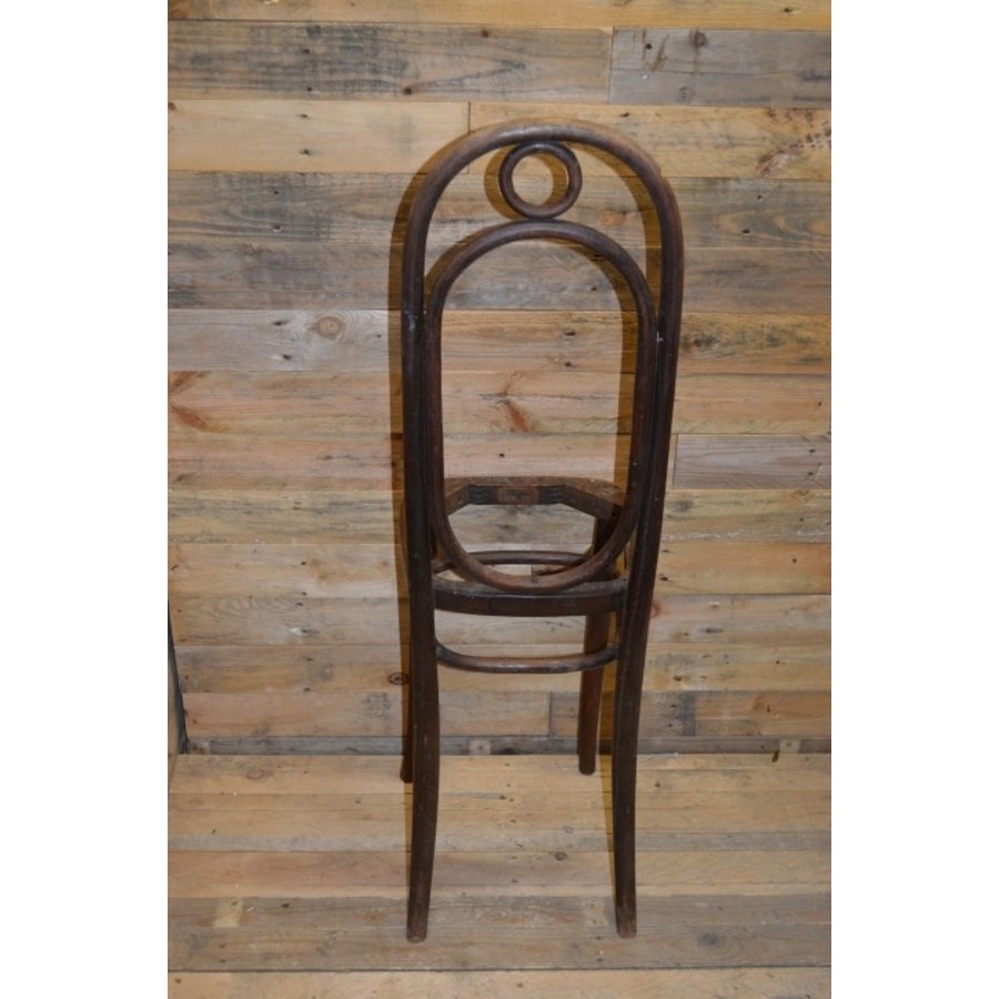 Antieke Thonet hoge stoel 'Lange Jan' circa 1920-6