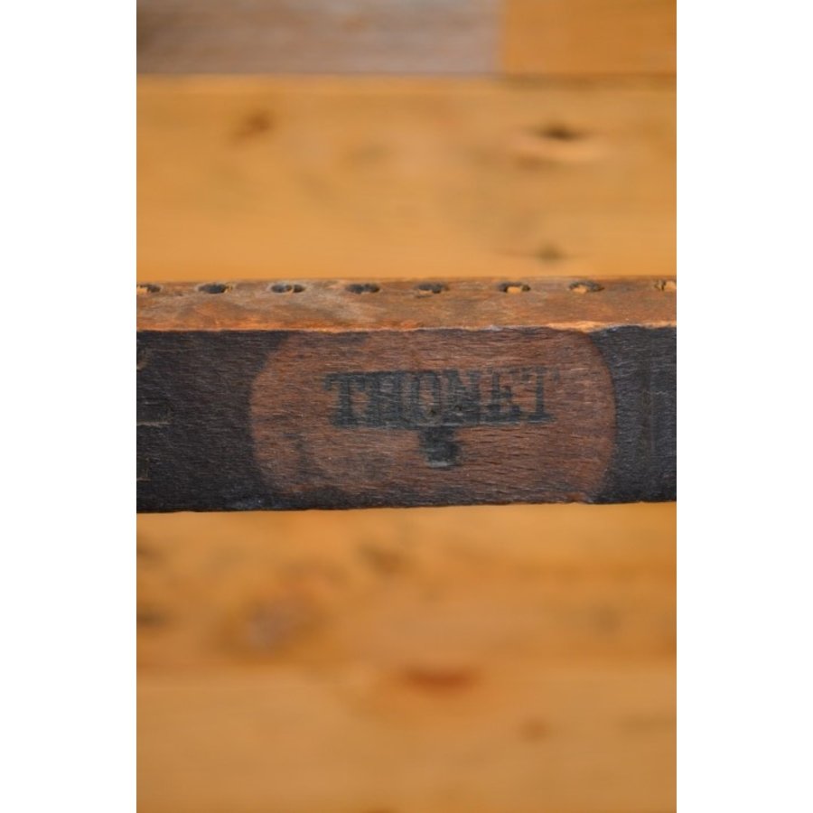 Antieke Thonet hoge stoel 'Lange Jan' circa 1920-7