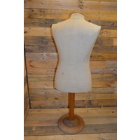 thumb-Vintage heren paspop buste verstelbaar-4