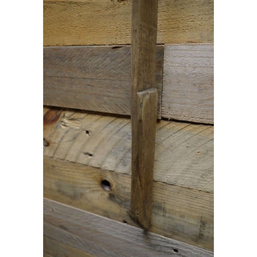 Oud Boeren gereedschap hark pin of haal haak-4