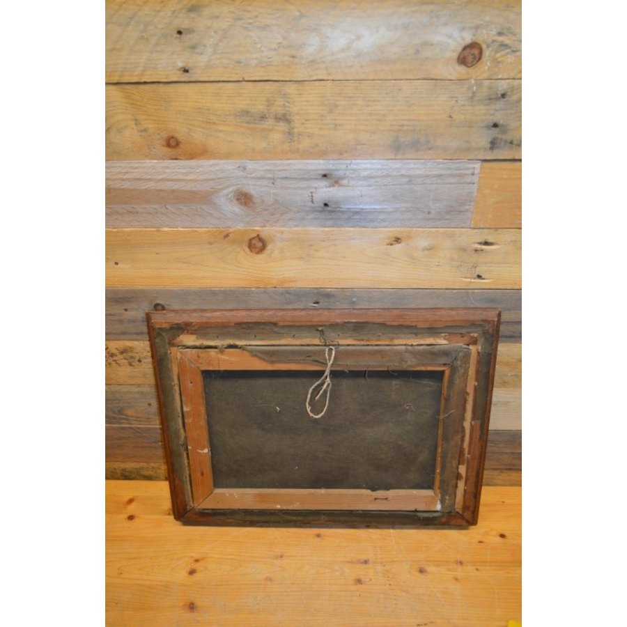 Molen landschap schilderij-7