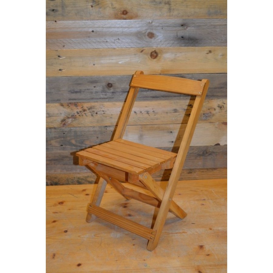 Klapstoeltje kinder of poppen stoel-1