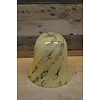 LoodsVol, Tweedehands Art Deco gemarmerd kelkglas voor hanglamp