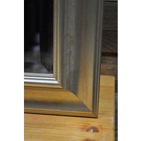 thumb-Spiegel in zilver met rode lijst-4