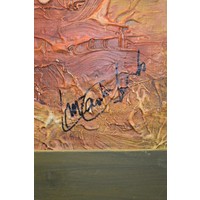 thumb-Modern abstract schilderij boslandschap-4