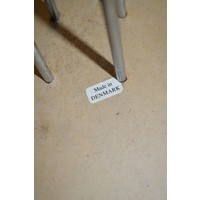 thumb-Vierkante Fritz Hansen Span-poottafel in beuken fineer door Arne Jacobsen-6