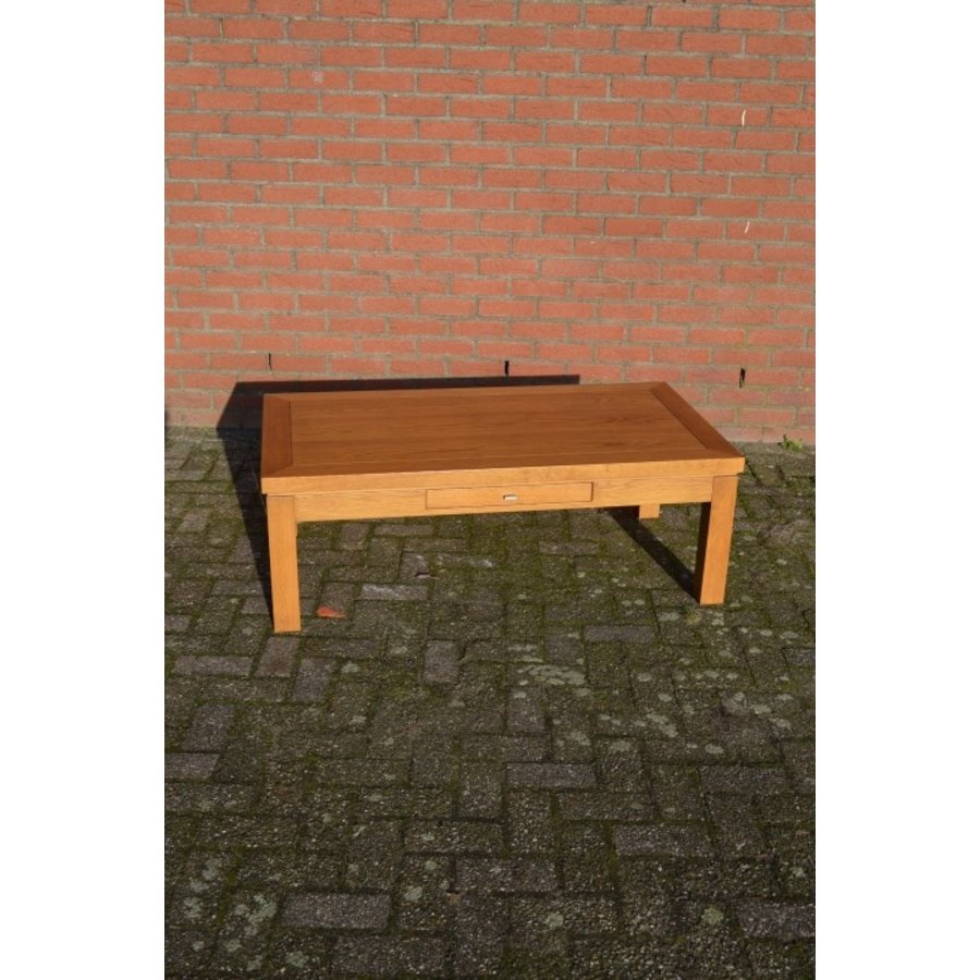 Salontafel blank eiken met lade-4