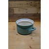 LoodsVol, Tweedehands Lichtgroene emaille pan