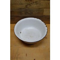 thumb-Witte emaille schaal-2
