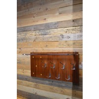 thumb-Retro kapstok met chroomwerk en teak achterwand-4